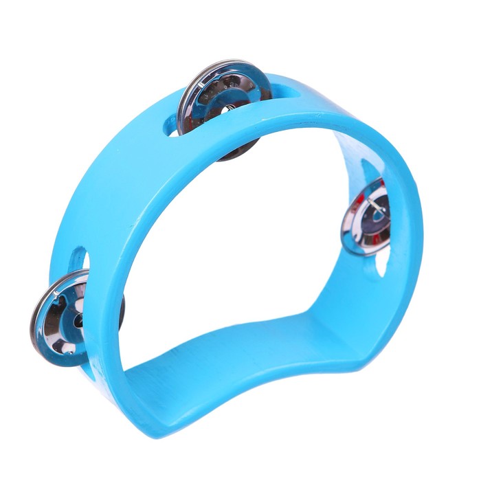 Игрушка музыкальная "Бубен" простой малый, МИКС