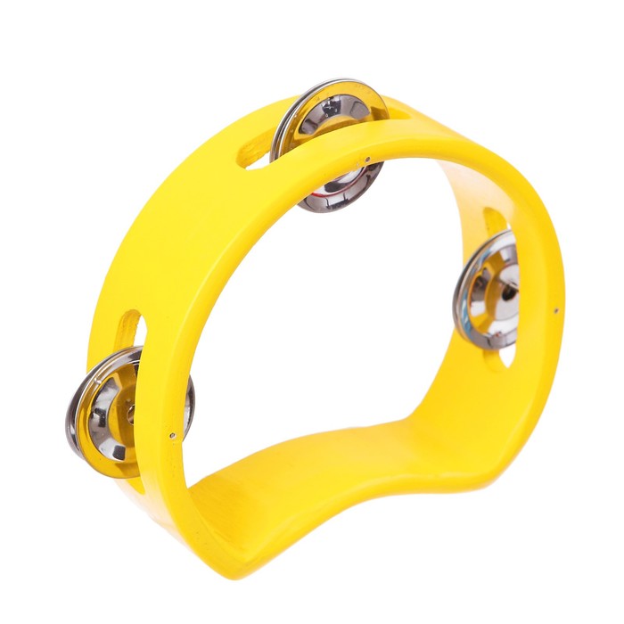 Игрушка музыкальная "Бубен" простой малый, МИКС