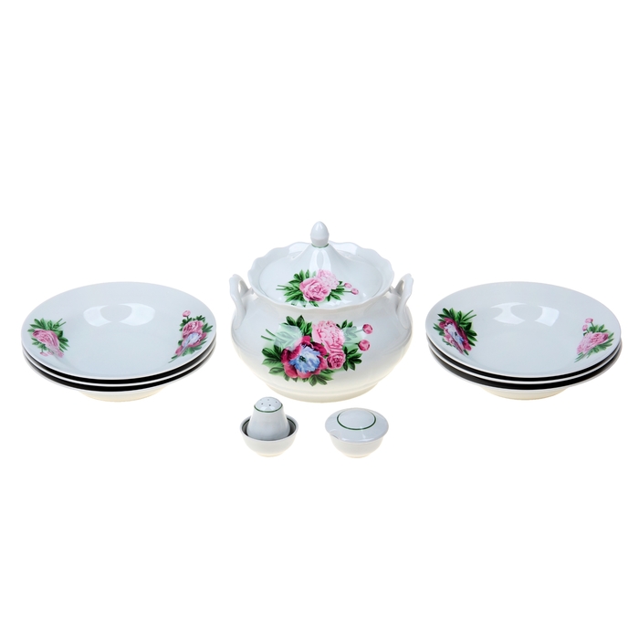 Набор для супа "Пион", 10 предметов