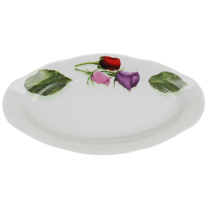 Селедочница 25 см "Королева цветов"