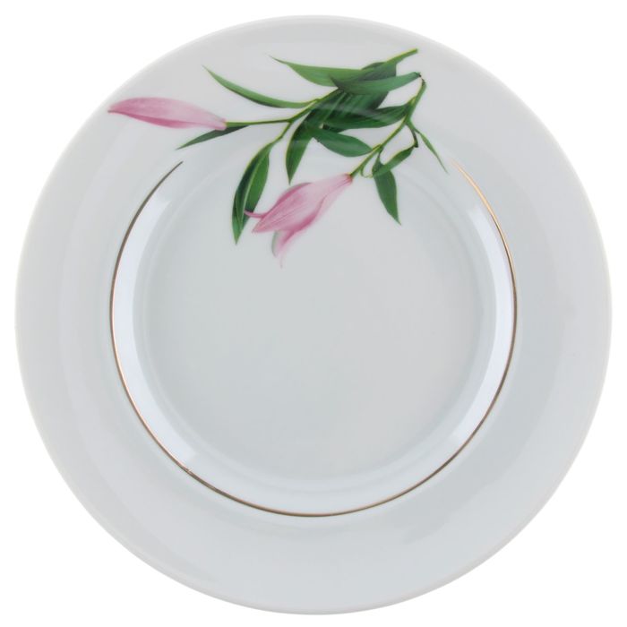 Тарелка мелкая 24 см "Бутон"
