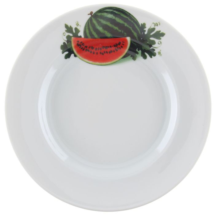 Тарелка 20 см мелкая "Ассорти сборная"