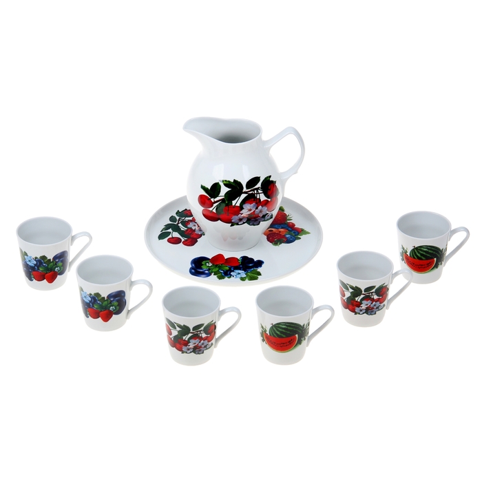 Набор для молока "Ассорти сборная", 8 предметов