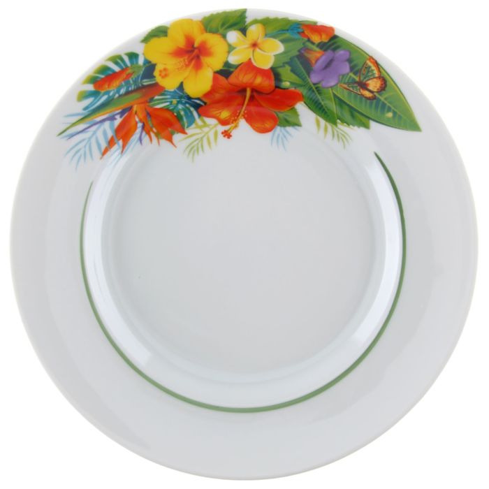Тарелка мелкая 20 см "Райский остров"