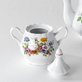 Набор столовой посуды «Букет цветов», 34 предмета от Сима-ленд