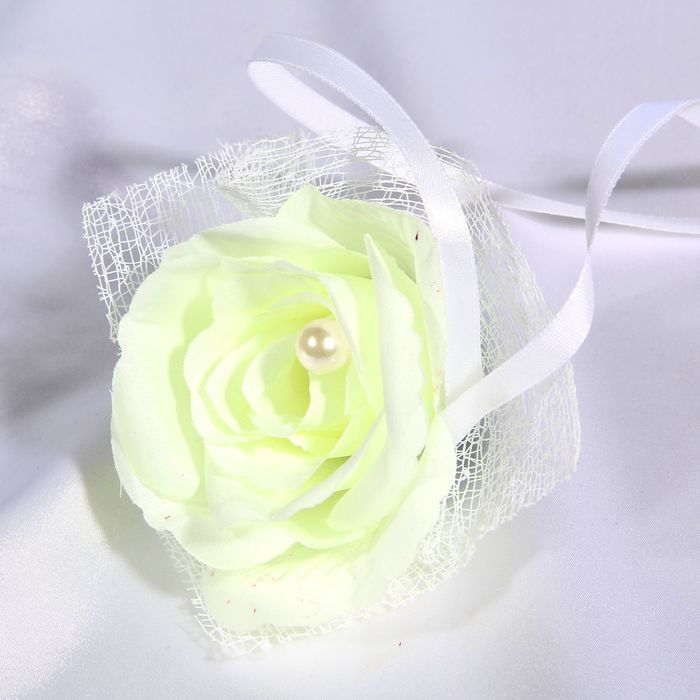 Набор роз для украшения свадебного авто, цвет слоновая кость