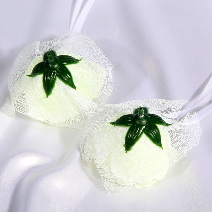 Набор роз для украшения свадебного авто, цвет слоновая кость