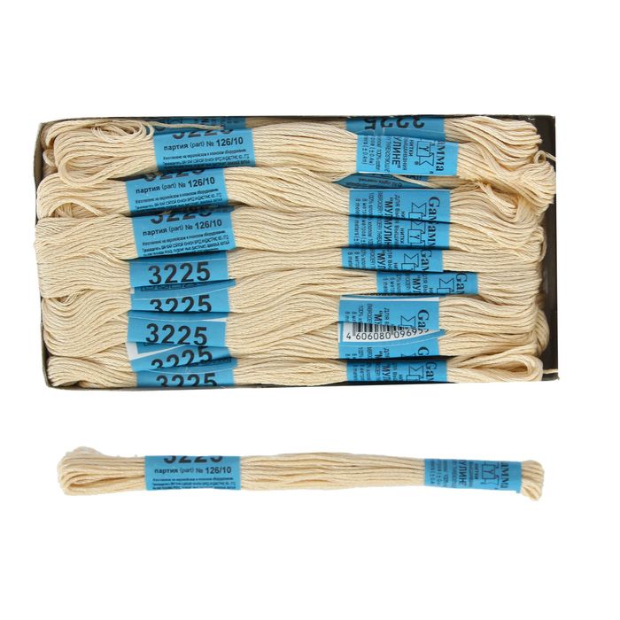 Мулине, №3225, 8±1м, цвет бледно-бледно-серый