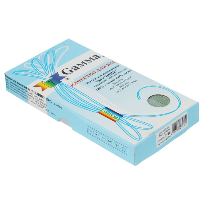 Мулине, №0716, 8±1м, цвет фисташковый