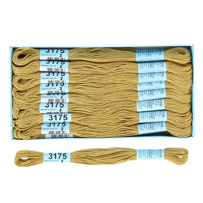 Мулине, №3175, 8±1м, цвет серо-бежевый