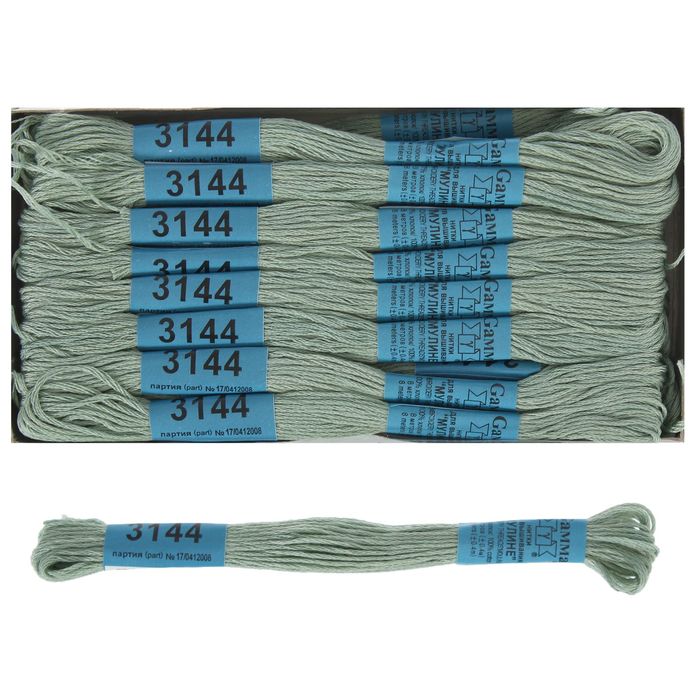 Мулине, №3144, 8±1м, цвет бледно-серый