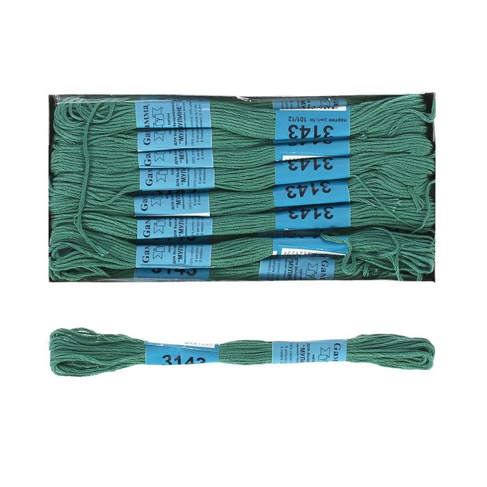 Мулине, №3143, 8±1м, цвет серо-зелёный