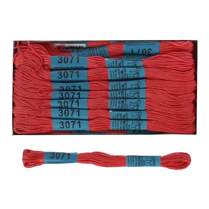 Мулине, №3071, 8±1м, цвет грязно розовый