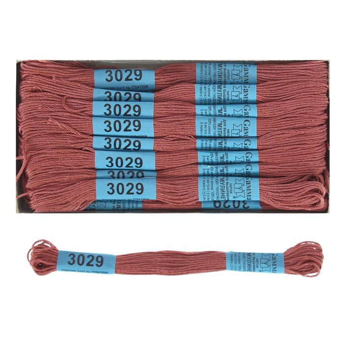 Мулине, №3029, 8±1м, цвет светлый шоколад