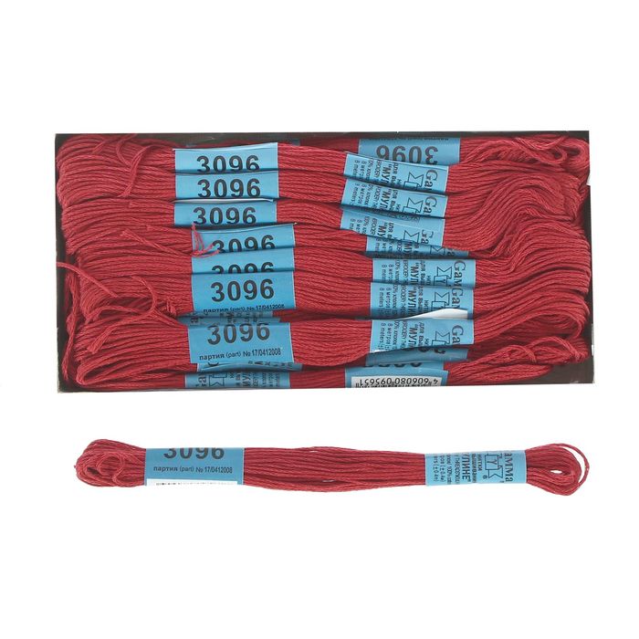 Мулине, №3096, 8±1м, цвет тёмно-розово-бежевый