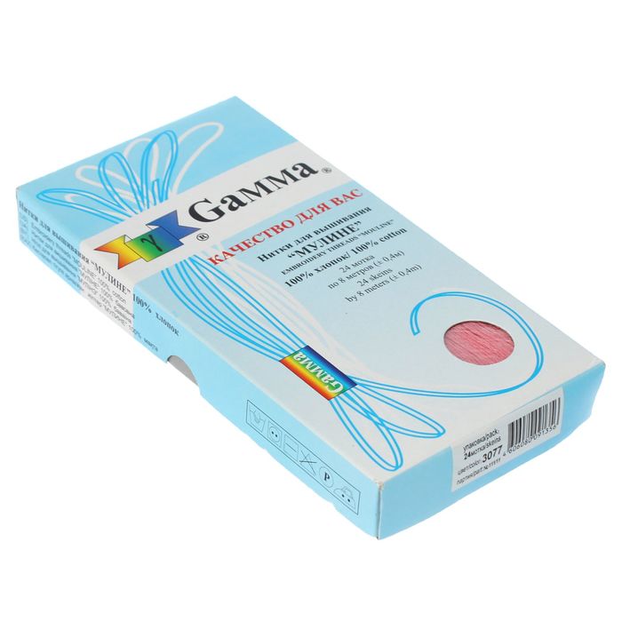 Мулине, №3077, 8±1м, цвет розовый