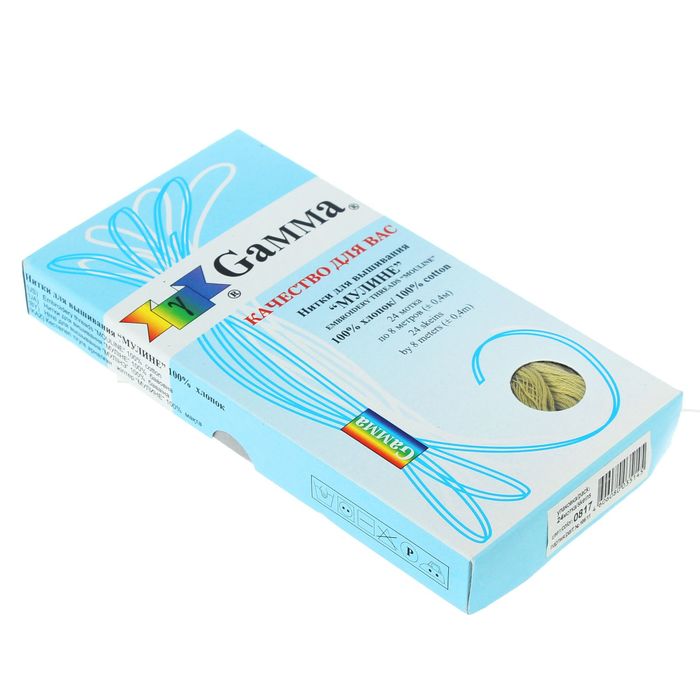 Мулине, №0817, 8±1м, цвет светло-оливковый