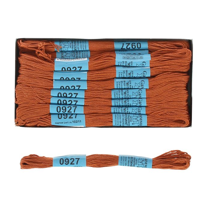 Мулине, №0927, 8±1м, цвет светло- коричневый