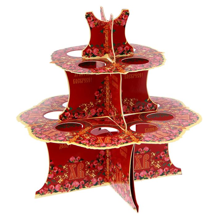 Подставка пасхальная на 12 яиц "ХВ. Классика"