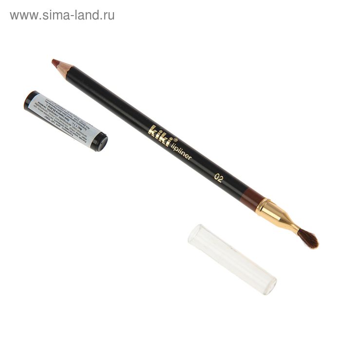 

Карандаш для губ Kiki, с кисточкой, тон 02