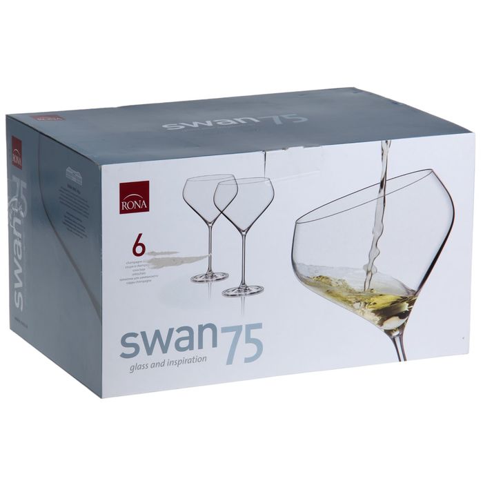 Набор бокалов для вина 750 мл Swan, 6 шт