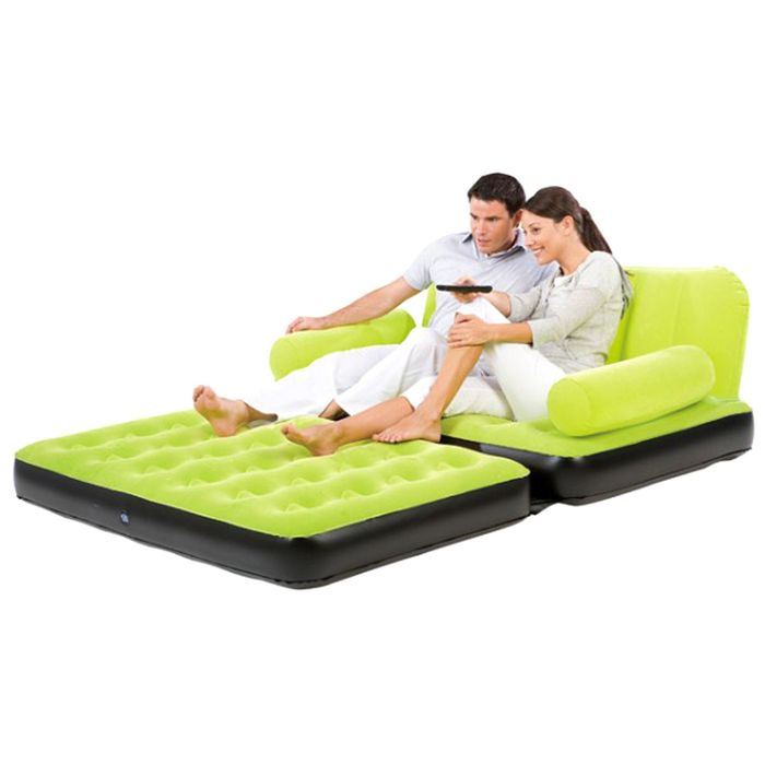 Надувной диван-кровать 188х152х64 см, электронасос в комплекте (67356) МИКС Bestway