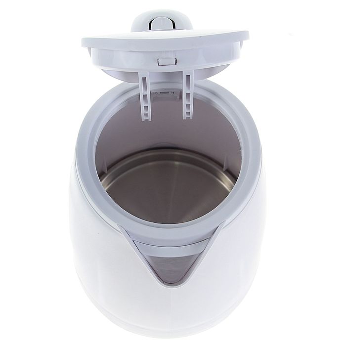 Чайник электрический LuazON LPK-1001, 1 л, 2200 Вт, белый