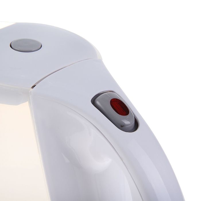 Чайник электрический LuazON LPK-1704, 1.7 л, 2200 Вт, прозрачный