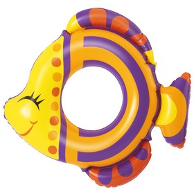 Круг для плавания «Рыбки», 81 х 76 см, от 3-6 лет, цвета МИКС, 36111 Bestway от Сима-ленд