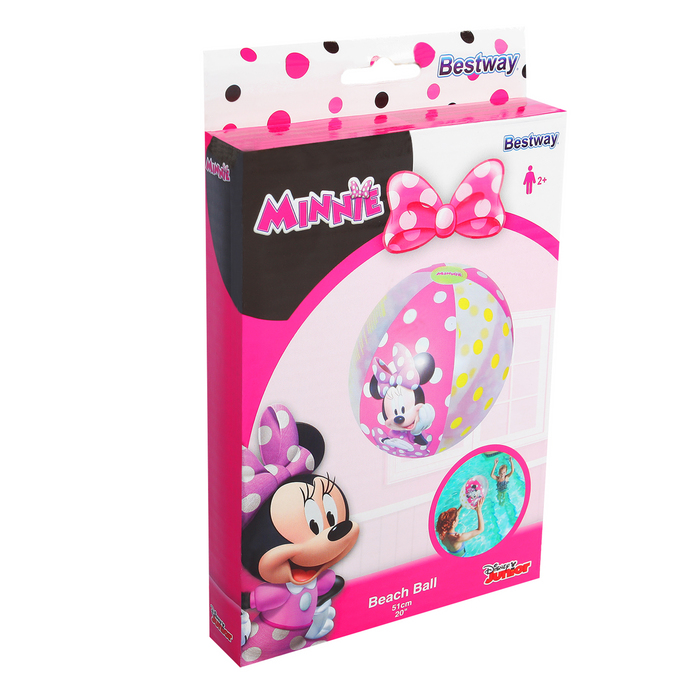 Мяч пляжный "Минни", 51 см
