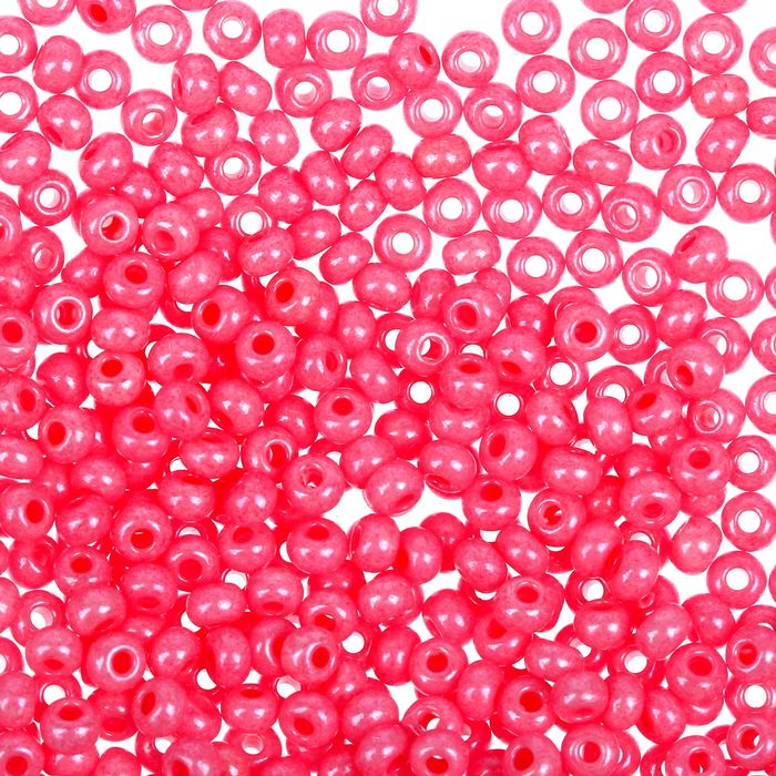 Бисер "GAMMA" круглый 10/0 (D408 розовый)