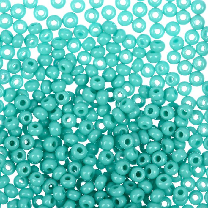 Бисер "GAMMA" круглый 10/0 (В124 бирюзовый)