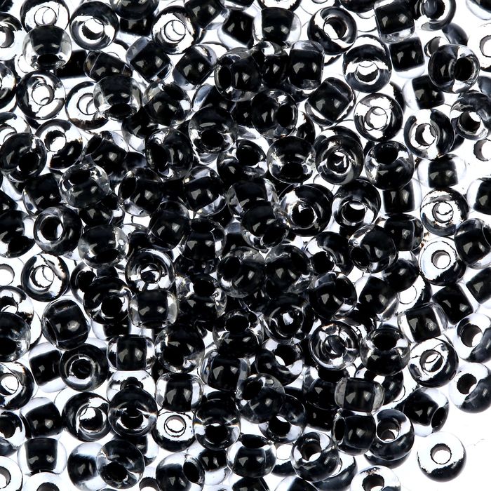 Бисер Gamma круглый, чёрный, 10/0