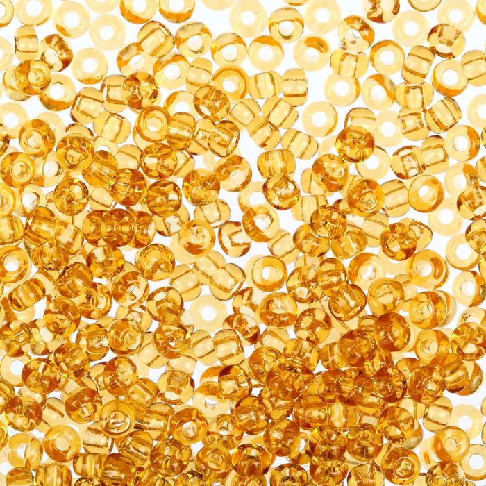Бисер "GAMMA" круглый 10/0 (В092 т. рыжий)