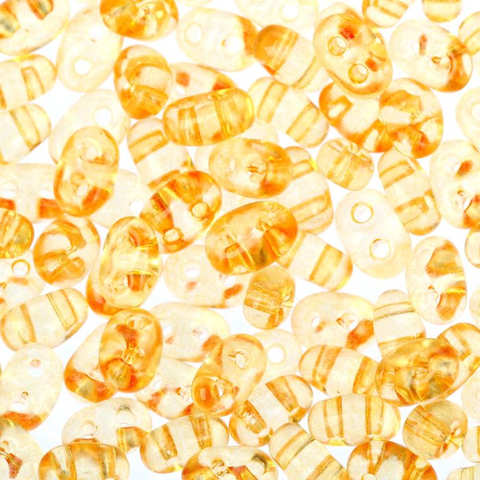 Бисер "GAMMA" 2,5х5мм (Т052 т. желтый)