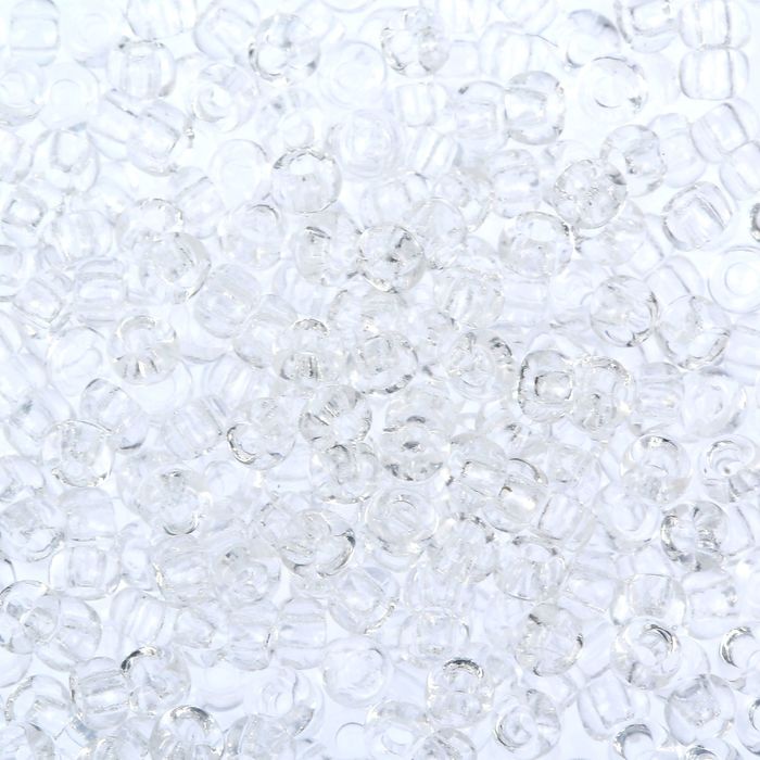 Бисер "GAMMA" круглый 10/0 (В088 прозрачный)