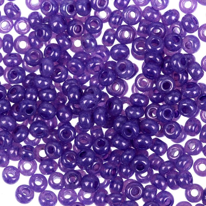 Бисер Gamma круглый, сиреневый, 10/0