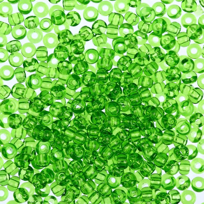 Бисер "GAMMA" круглый 10/0 (В112 т. салатовый)