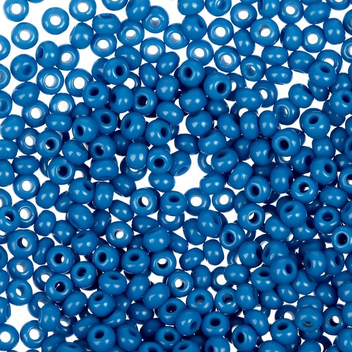 Бисер "GAMMA" круглый 10/0 (В106 т.голубой)