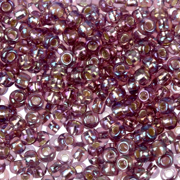 Бисер "GAMMA" круглый 10/0 (Е584 сиреневый)