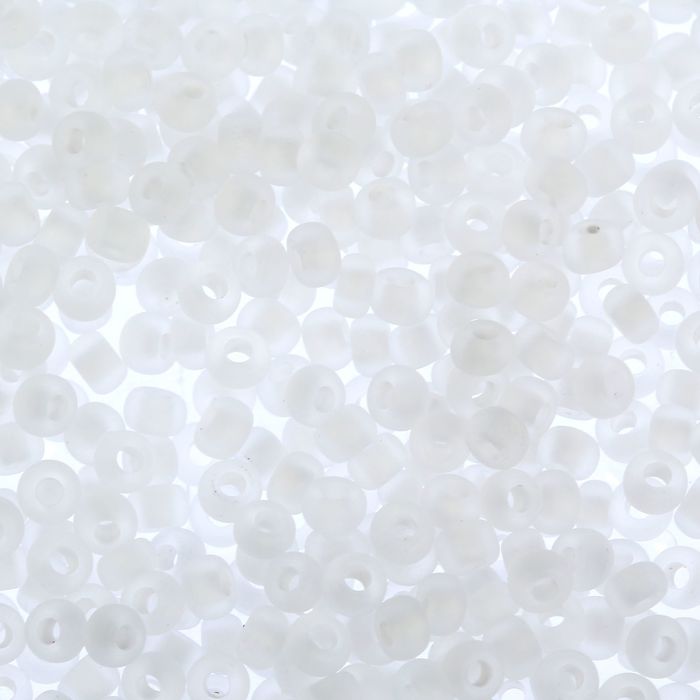 Бисер "GAMMA" круглый 10/0 (Е200 белый мат.)