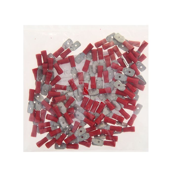 Разъем плоский изолированный внешний РПИ-П, сечение 1.5/6.3 мм2, ПВХ