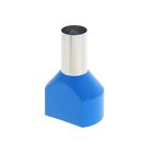 Наконечник втулочный под два провода сечением 16 мм, контакт 14 мм, НШВИ