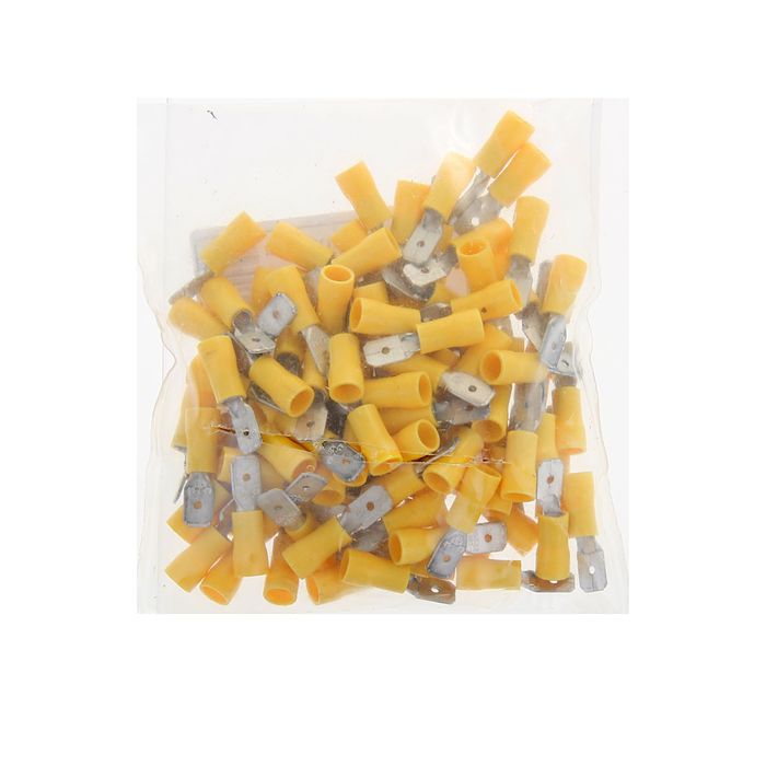 Разъем плоский изолированный внешний РПИ-П, сечением 6/6.3 мм2, ПВХ