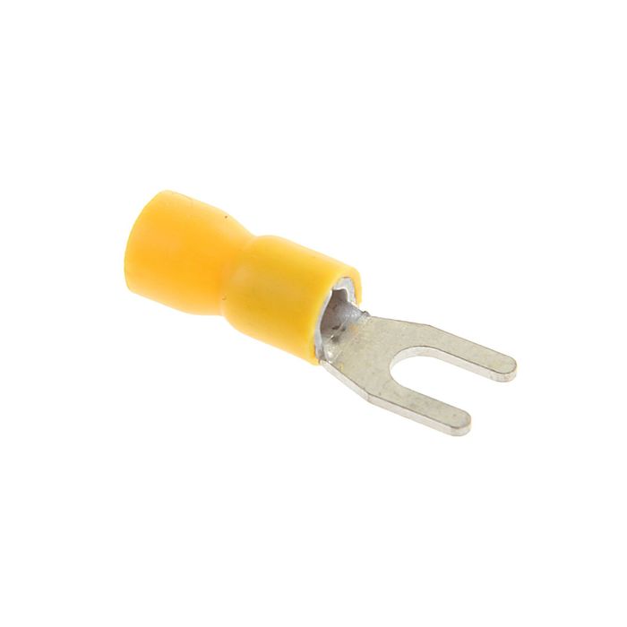 Наконечник вилочный с ПВХ манжетой сечение 6 мм, с отверстием 4 мм, НВИ