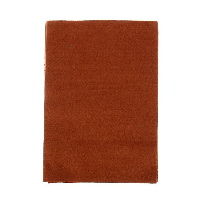 Фетр Soft кофе, мягкий, 1 мм, 21х29.7 см, 10 листов