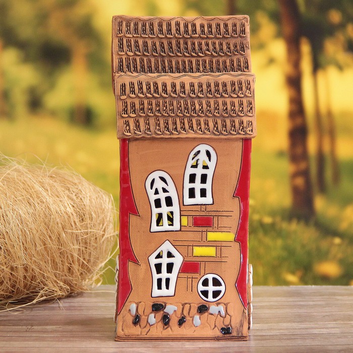 Аромалампа Домик «Стрела», ручная работа