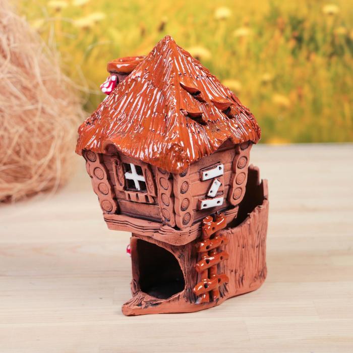 Аромалампа Домик «Баба-Яга», ручная работа