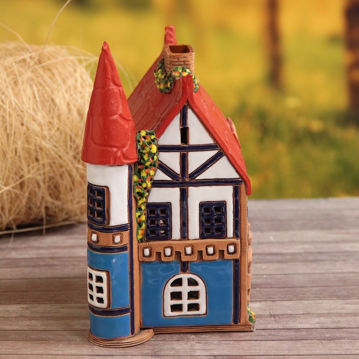 Аромалампа Домик «Хельга», ручная работа