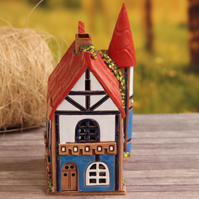 Аромалампа Домик «Хельга», ручная работа